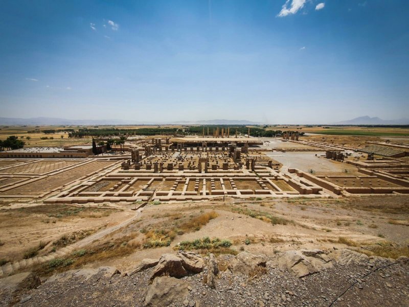 Pozůstatky města Persepolis