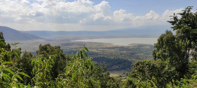 Ngorongoro, kráter.