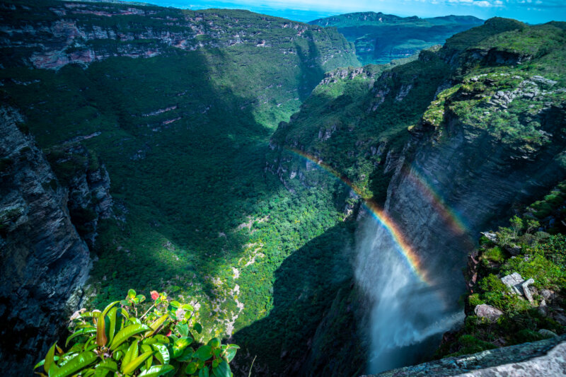 Vodopád Cachoeira de Fumaça