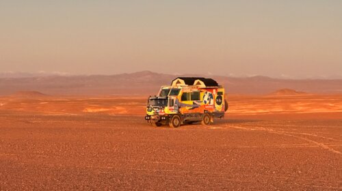 Velryby, Atacama a ruka v poušti