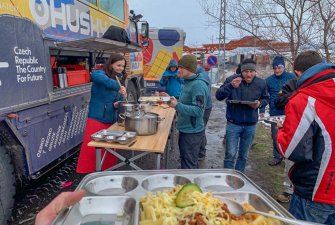 Hraniční přechod Türgözü-Vale | Traja-polní kuchyně v akci